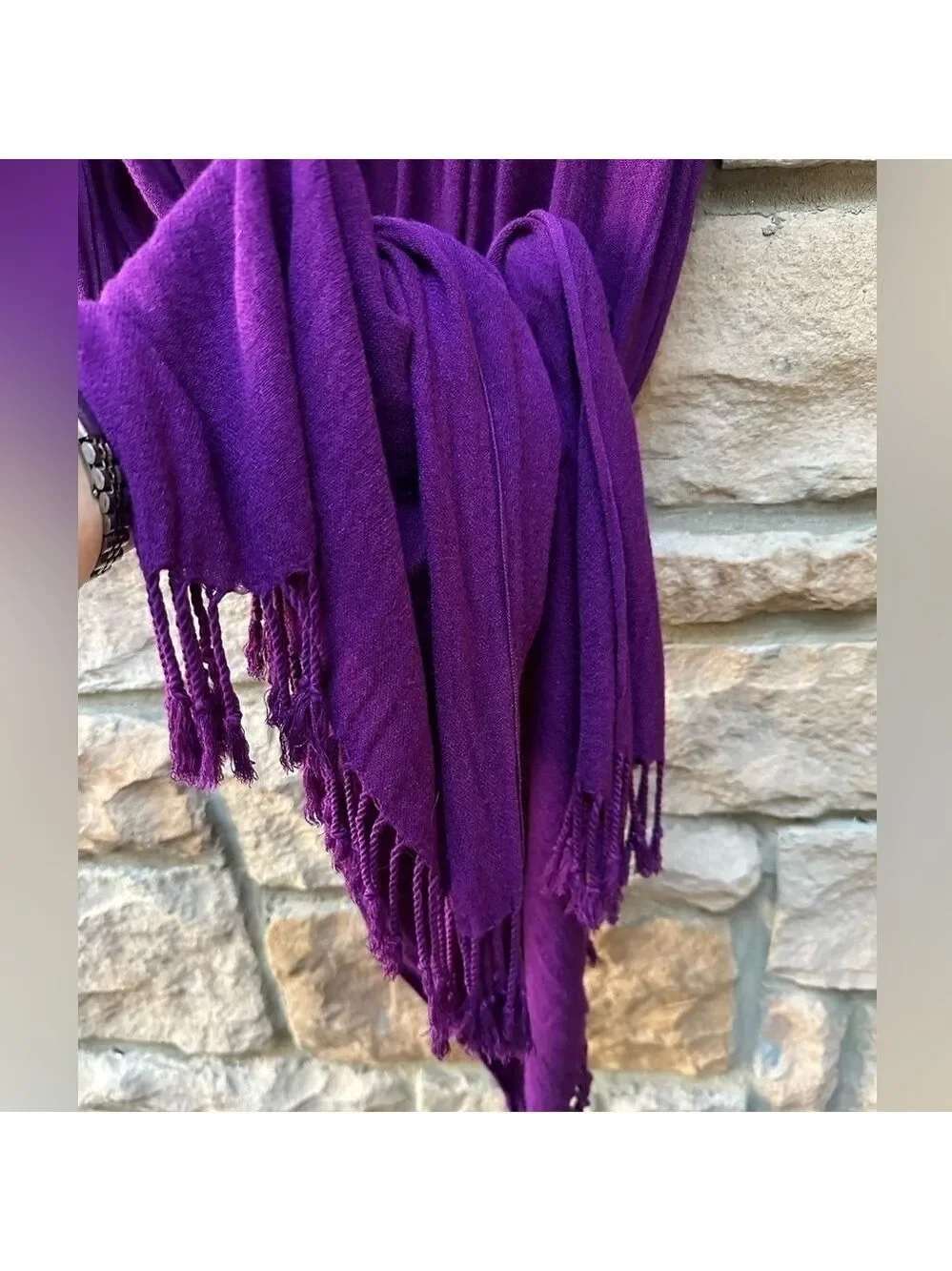 N/A purple tasseled